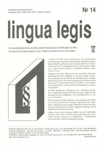 okładka LL#14